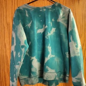 XL bleach dye crewneck